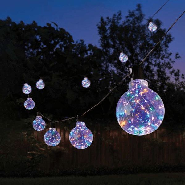 Galaxy Firefly Festoons Low Voltage String Lights, Multi - Coloured - Set of 20 - XMAS LIGHTS LED - Beattys of Loughrea
