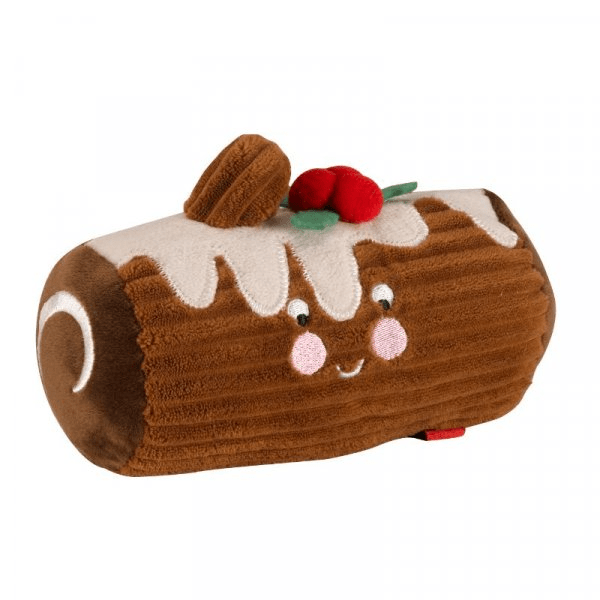 Yule PlayLog Plush Dog Toy - PET TOYS BOOKS - Beattys of Loughrea