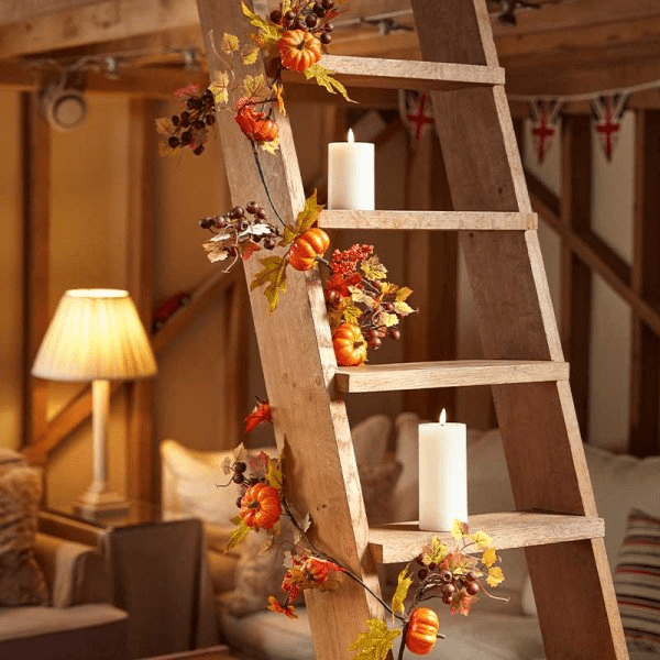 Autumn Festival Garland 180cm - GARDEN ORNAMENTS INCL SOLAR - Beattys of Loughrea