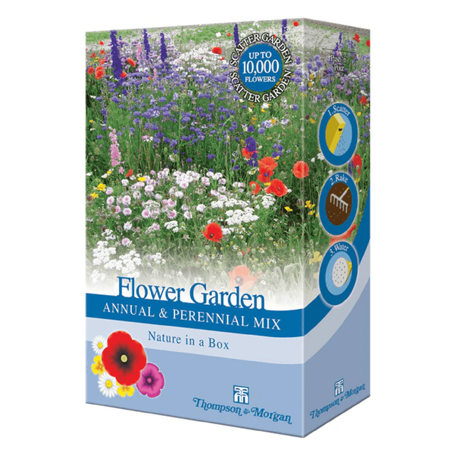 Thompson & Morgan Flower Garden Annuals & Perennials Flower Mix 200g - SEED VEG & FLOWER - Beattys of Loughrea