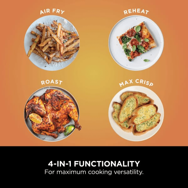 Ninja Foodi 4 - in - 1 Dual Zone Air Fryer 7.6L AF200UK - AIR FRYER / DEEP FAT FRYERS - Beattys of Loughrea