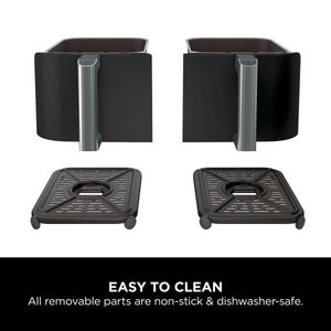 Ninja Foodi 4 - in - 1 Dual Zone Air Fryer 7.6L AF200UK - AIR FRYER / DEEP FAT FRYERS - Beattys of Loughrea