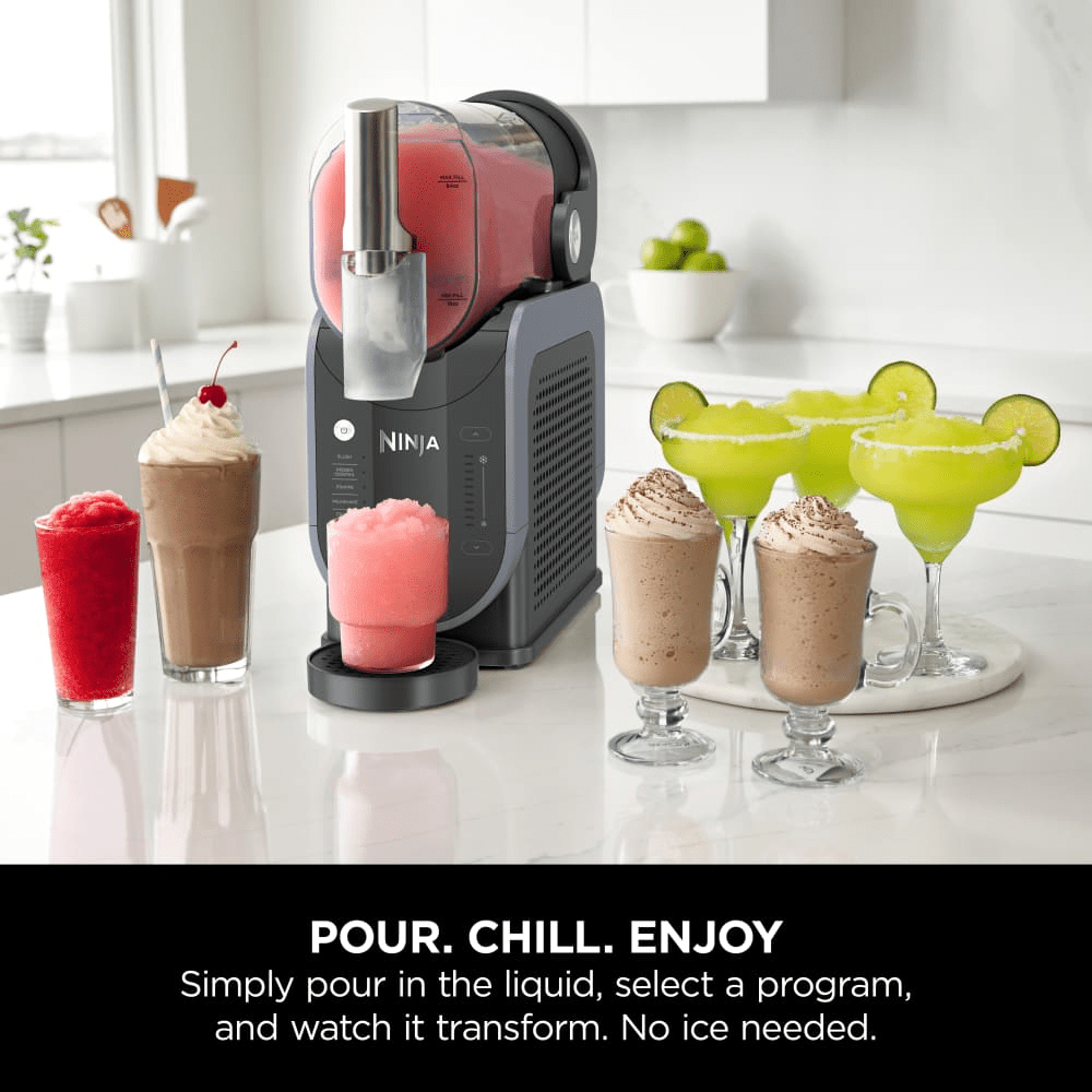 Ninja SLUSHi Frozen Drink Maker FS301UK - SMOOTHIE ICECREAM YOG POPCORN CHOC - Beattys of Loughrea
