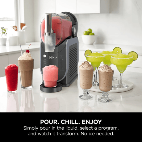 Ninja SLUSHi Frozen Drink Maker FS301UK - SMOOTHIE ICECREAM YOG POPCORN CHOC - Beattys of Loughrea