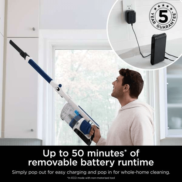 Shark PowerPro Cordless Stick Vacuum, with Anti Hair Wrap & Floor Detect IZ380UK - VACUUM CLEANER NOT ROBOT - Beattys of Loughrea