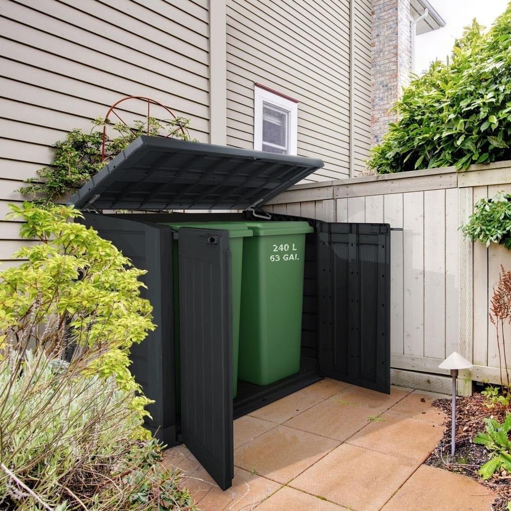 Keter Store It Out Max Garden Storage Shed - Anthracite - METAL SHEDS - Beattys of Loughrea