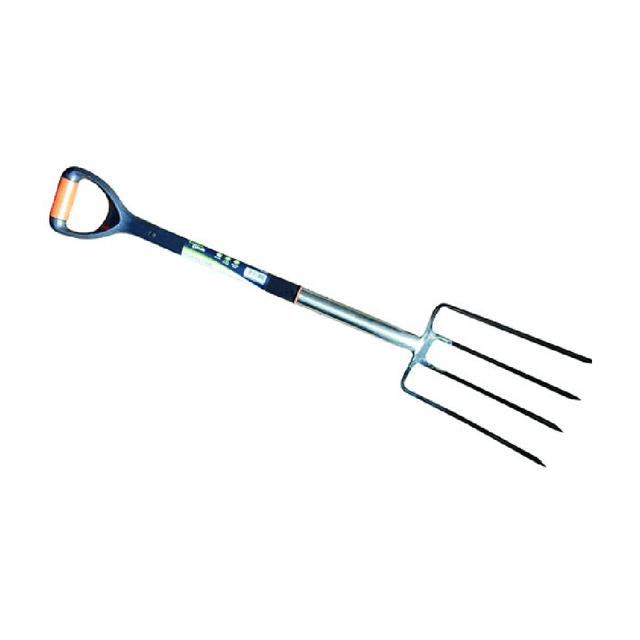 Greenblade Stainless Steel Digging Fork - GARDEN HOE/RAKE/HANDLE/HAND TOOL - Beattys of Loughrea