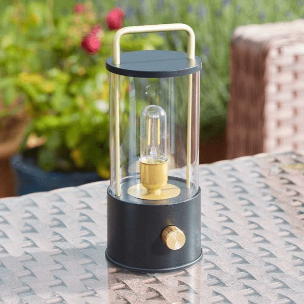 Nordic Lantern Rechargeable via USB 35cm - GARDEN ORNAMENTS INCL SOLAR - Beattys of Loughrea