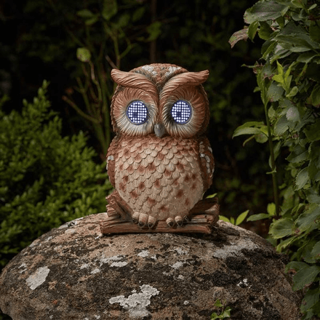 Blinkin' Owl Garden Ornament - GARDEN ORNAMENTS INCL SOLAR - Beattys of Loughrea