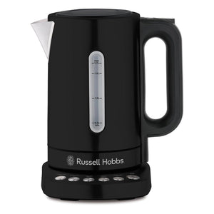 Russell Hobbs Addison Kettle 1.7 Litre – Black | 27730 - KETTLES - Beattys of Loughrea