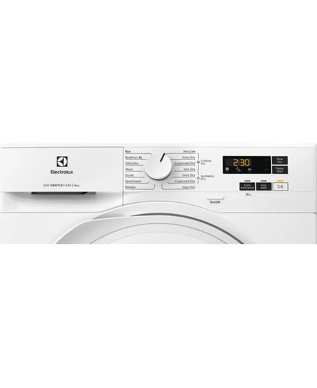 Electrolux 600 GentleCare 8kg Heat Pump Tumble Dryer | White - TUMBLE DRYERS - Beattys of Loughrea