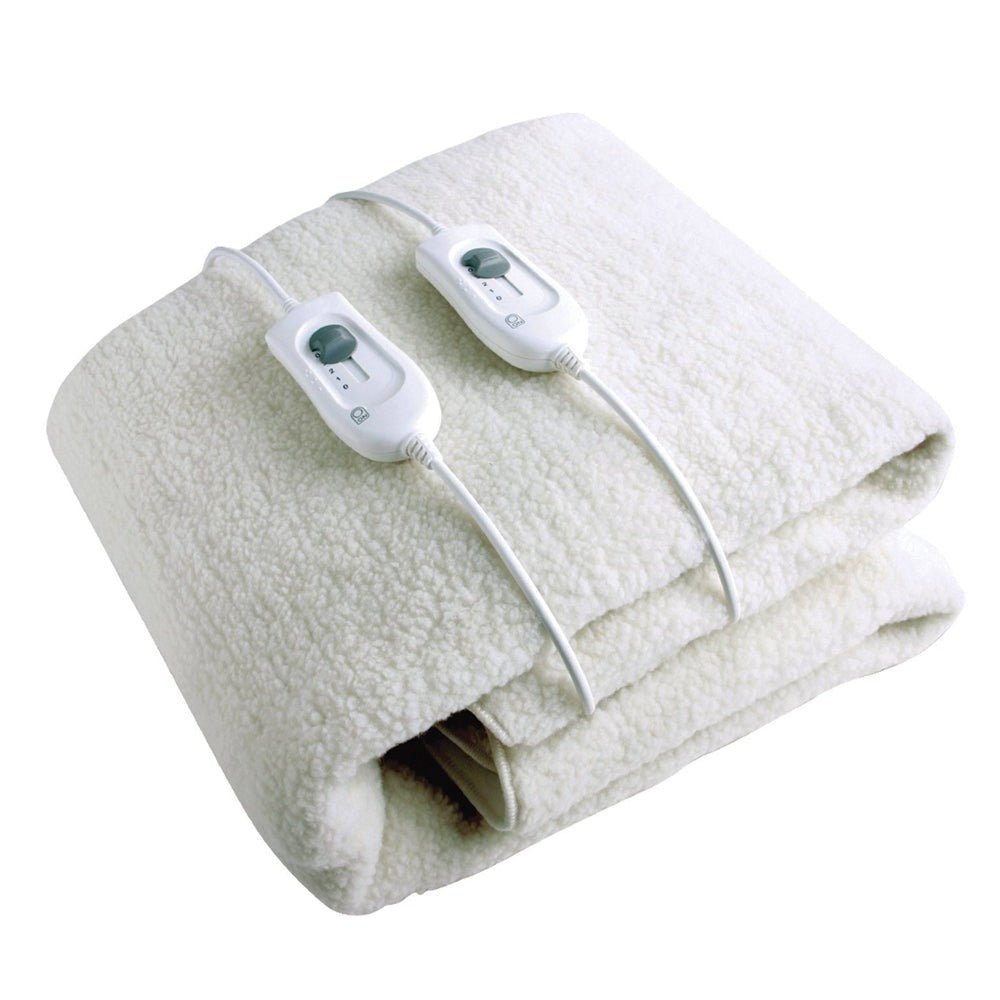 De Vielle Super King Premium Fleece Electric Under Blanket Dual Control | DEF012013 - ELEC BLANKET UNDER - Beattys of Loughrea