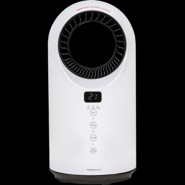 Masterplug Breeze Smartenergy Bladeless Heating and Cooling Fan - White | 301501 - FAN HEATERS - Beattys of Loughrea