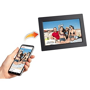 TREVI 10.1” WIFI LCD Smart Digital Photoframe - PHONE ACCESSORIES - Beattys of Loughrea