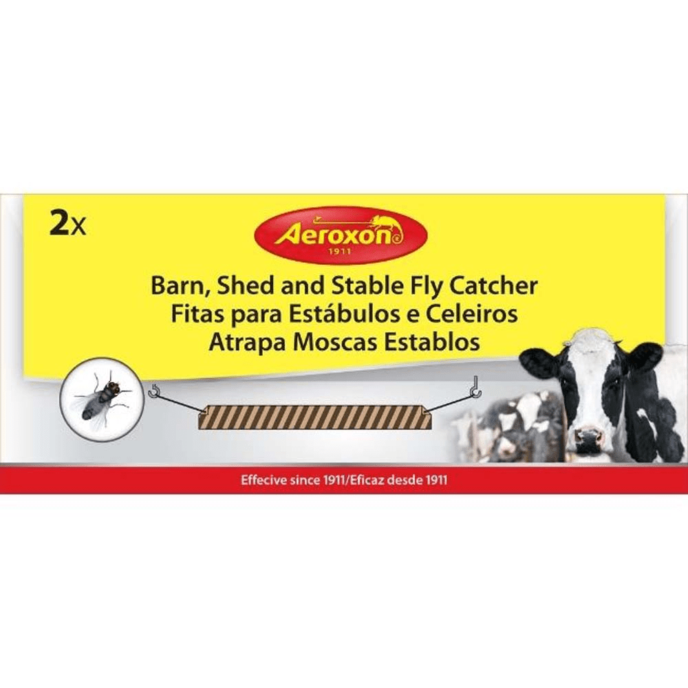 Aeroxon Barn, Shed & Stable Fly Catcher 2 Pack - INSECTICIDE/SMOKE CANE - Beattys of Loughrea