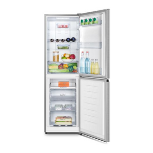 Hisense Freestanding Fridge Freezer | Stainless Steel - FR/FREEZER MED COMBI 0 - 299L - Beattys of Loughrea