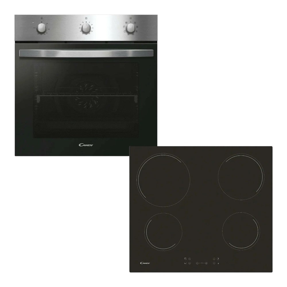 Candy PCI27XCH64LCBS Built-In Oven and Hob Pack