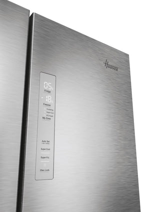 Hoover H - Fridge 700 Maxi French Door Fridge Freezer | 176cm (H) | Stainless Steel - FRIDGE OR FR/FREEZER LGE 300L+, USA - Beattys of Loughrea