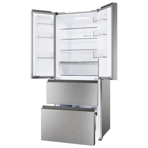 Hoover H - Fridge 700 Maxi French Door Fridge Freezer | 176cm (H) | Stainless Steel - FRIDGE OR FR/FREEZER LGE 300L+, USA - Beattys of Loughrea