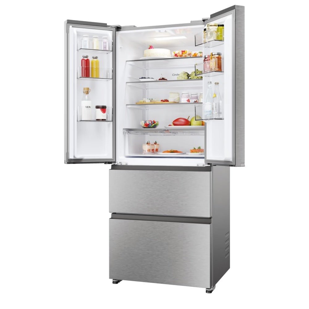 Hoover H - Fridge 700 Maxi French Door Fridge Freezer | 176cm (H) | Stainless Steel - FRIDGE OR FR/FREEZER LGE 300L+, USA - Beattys of Loughrea