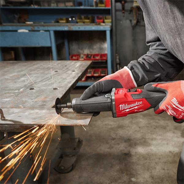 MILWAUKEE M18FDGRB - 0 18V M18 FUELª Braking Die Grinder with Slide Switch, Bare Unit - CORDLESS TOOLS - Beattys of Loughrea