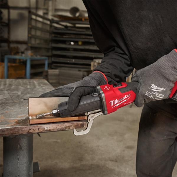 MILWAUKEE M18FDGRB - 0 18V M18 FUELª Braking Die Grinder with Slide Switch, Bare Unit - CORDLESS TOOLS - Beattys of Loughrea