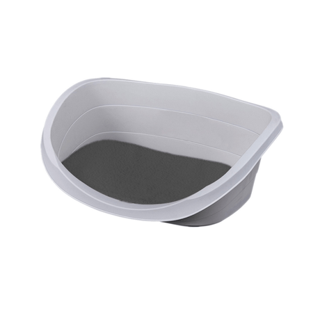 Medium Plastic Pet Bed with Cushion - PET SLEEPING BASKET, BEDS - Beattys of Loughrea