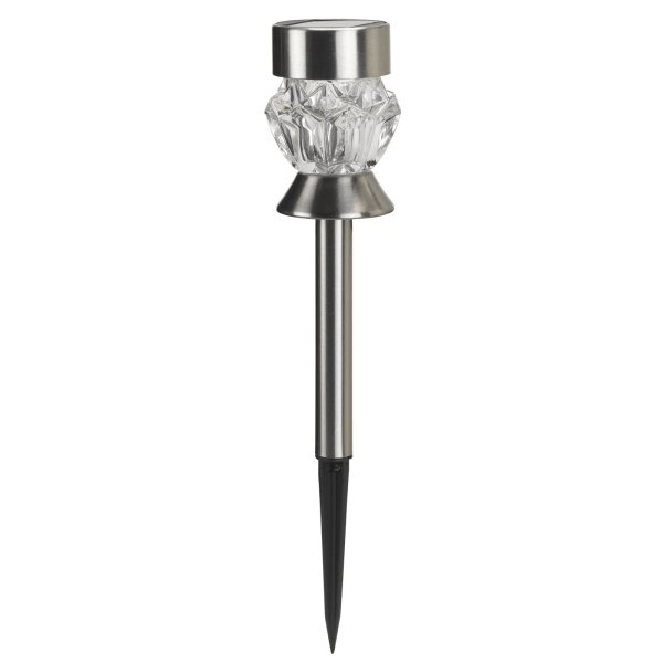 Crystal Solar Stake Light 34cm - GARDEN ORNAMENTS INCL SOLAR - Beattys of Loughrea