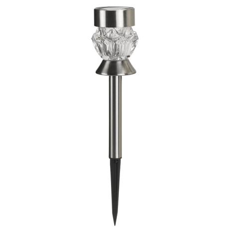 Crystal Solar Stake Light 34cm - GARDEN ORNAMENTS INCL SOLAR - Beattys of Loughrea