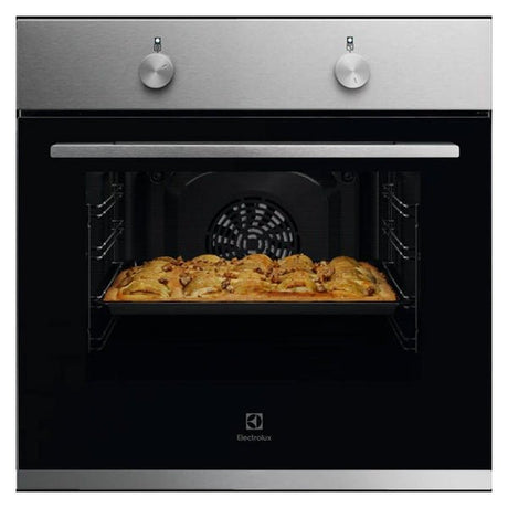 Electrolux Single Oven And Hob Pack Stainless Steel | EPV3000BXA - ELECT OVEN SINGLE & DBLE BUILT IN - Beattys of Loughrea