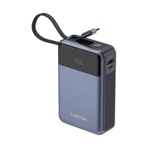 Canyon Power Bank Onpower 600 Built - In Cable 20000 MAh - USB PC ACCESSORIES - Beattys of Loughrea