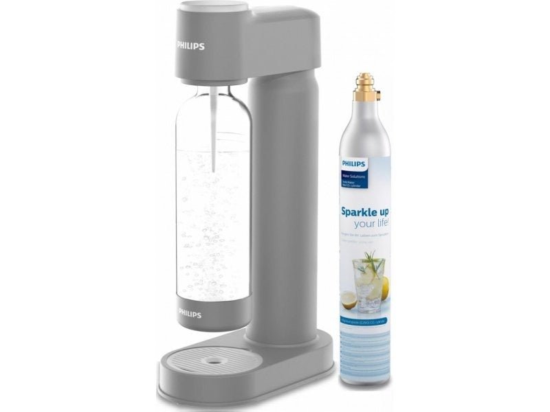 Philips GoZero Soda Maker - Grey | ADD4901GR/10 - WATER CARBONATORS, SODA STREAM - Beattys of Loughrea