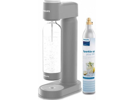 Philips GoZero Soda Maker - Grey | ADD4901GR/10 - WATER CARBONATORS, SODA STREAM - Beattys of Loughrea