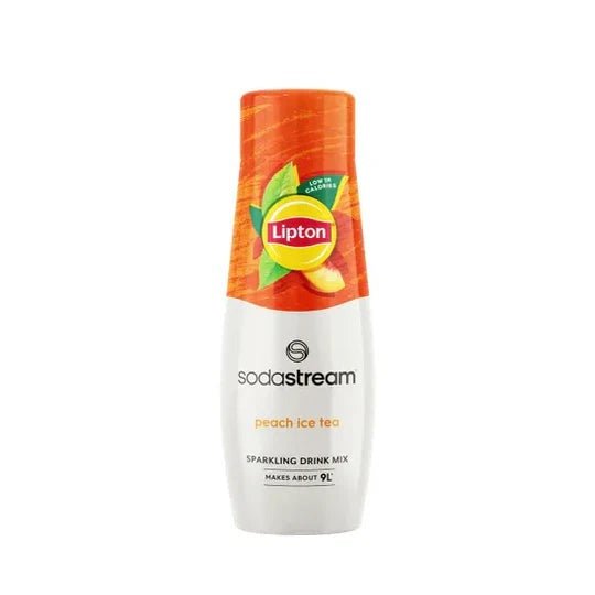 SodaStream Lipton Peach Ice Tea Syrup, 440ml - WATER CARBONATORS, SODA STREAM - Beattys of Loughrea