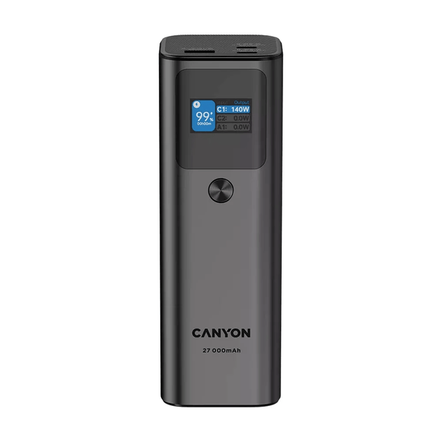 Canyon Power Bank PB - 2010 27000 Mah - Grey - USB PC ACCESSORIES - Beattys of Loughrea