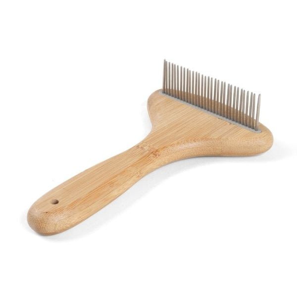 Fine Tooth Rotating Rake - PET SHAMPOO FLEA PWDR GROOMING - Beattys of Loughrea