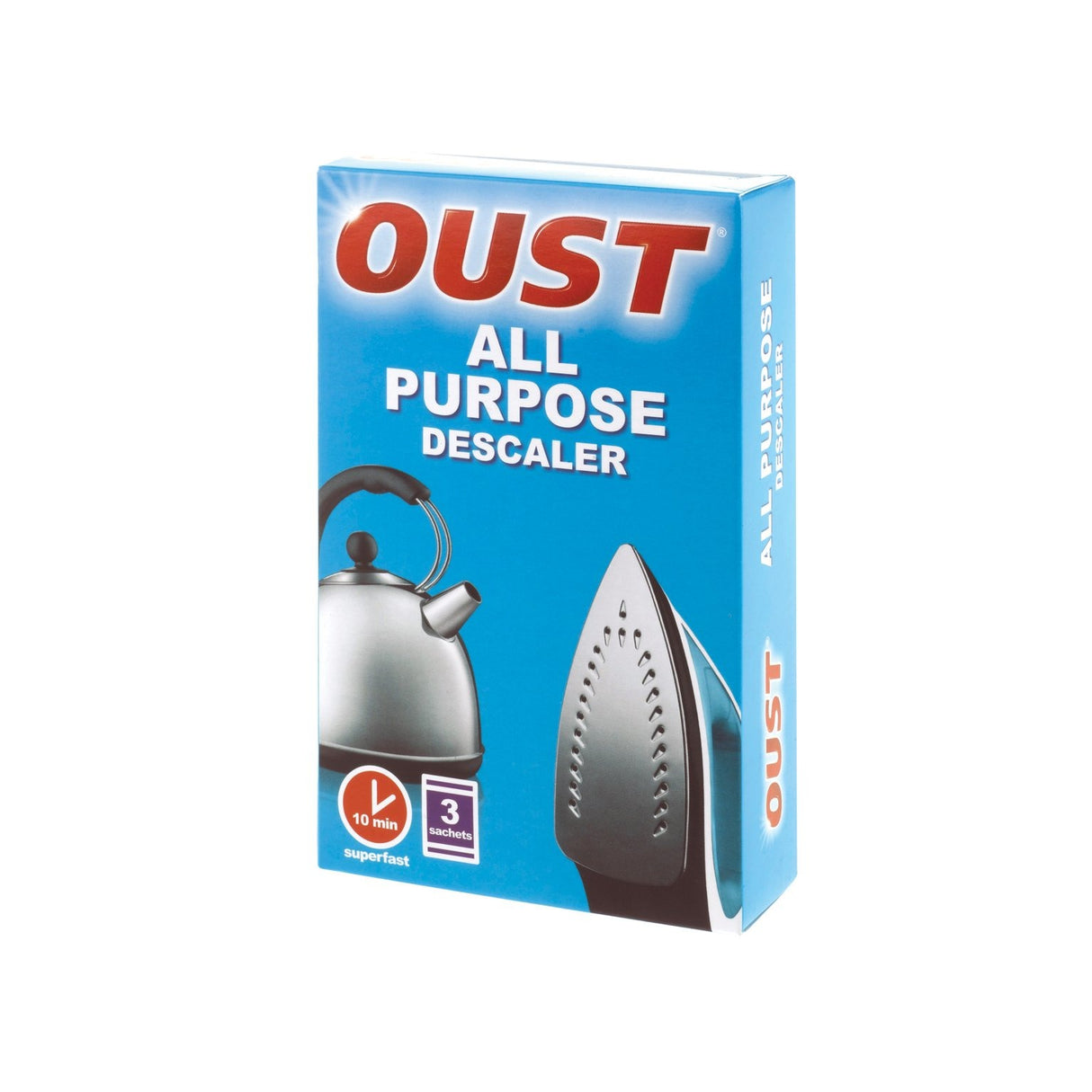 Oust All Purpose Descaler – Pack of 3 Sachets - CLEANING - LIQUID/POWDER CLEANER (1) - Beattys of Loughrea