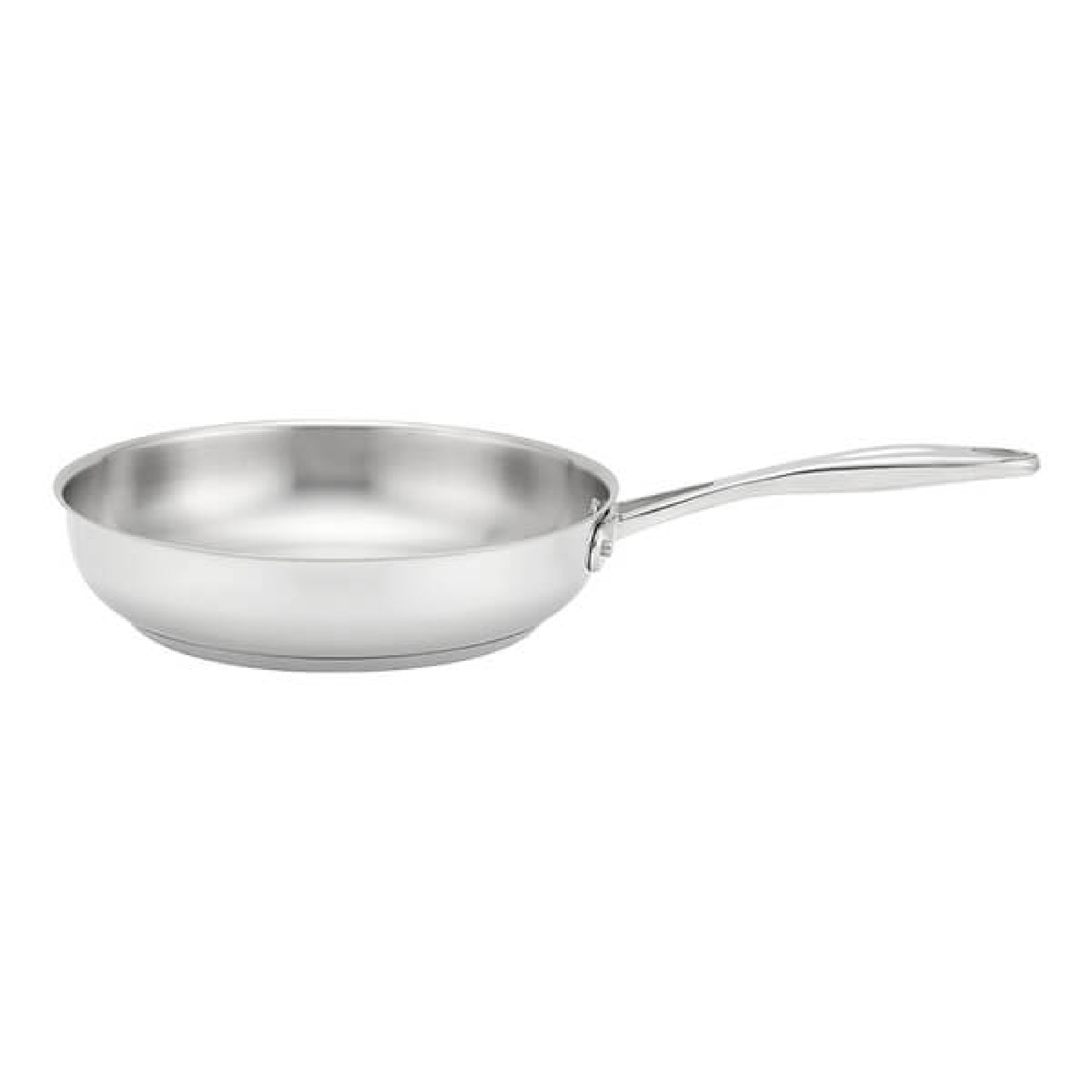Stellar Profile 20cm Uncoated Stainless Steel Frying Pan