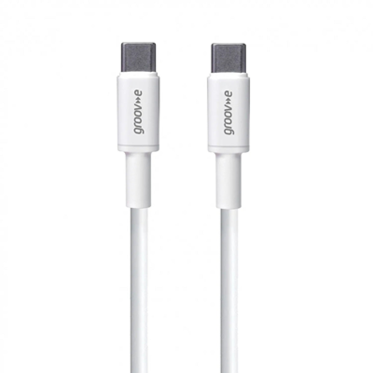 Groov-e USB-C to USB-C Charging Cable 3m - White