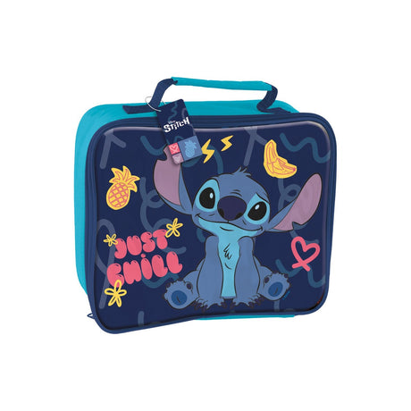 Stitch Licensed Insulated Lunch Bag - PLASTICS - STORAGE LUNCH BOX BEAKER - Beattys of Loughrea