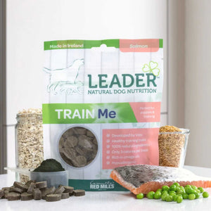 Red Mills Leader Train Me Treats Salmon Flavour – 130g - PET TREATS, SUPPLEMENTS - Beattys of Loughrea