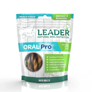 Red Mills Leader Oral Pro Dental Sticks Oatmeal & Rosemary – 130g - PET TREATS, SUPPLEMENTS - Beattys of Loughrea