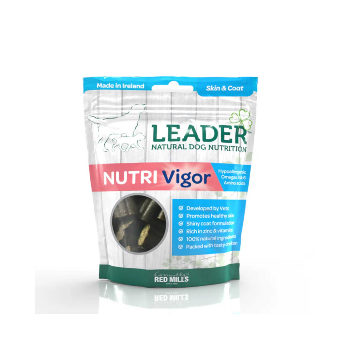 Red Mills Leader Nutri Vigor Skin & Coat Treats – 130g - PET TREATS, SUPPLEMENTS - Beattys of Loughrea