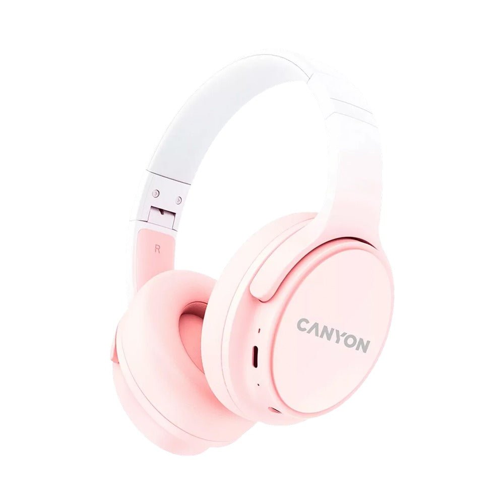 Canyon Headset Onriff 4 Pink - HEADPHONES / EARPHONES/ MICROPHONE - Beattys of Loughrea