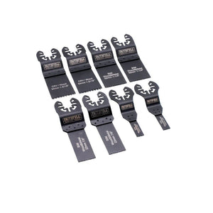 Faithfull 8 Piece Mixed Multi - Tool Blade Set | XMS25MULTI8 - TOOL SETS/ SOCKET SETS - Beattys of Loughrea