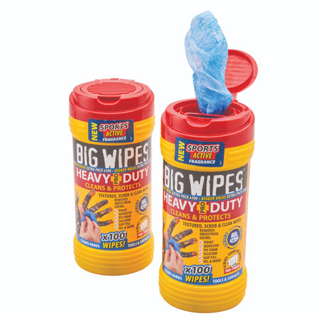 Big Wipes Heavy Duty Trade Wipes Twin Pack - DEGREASERS/CLEANERS - Beattys of Loughrea