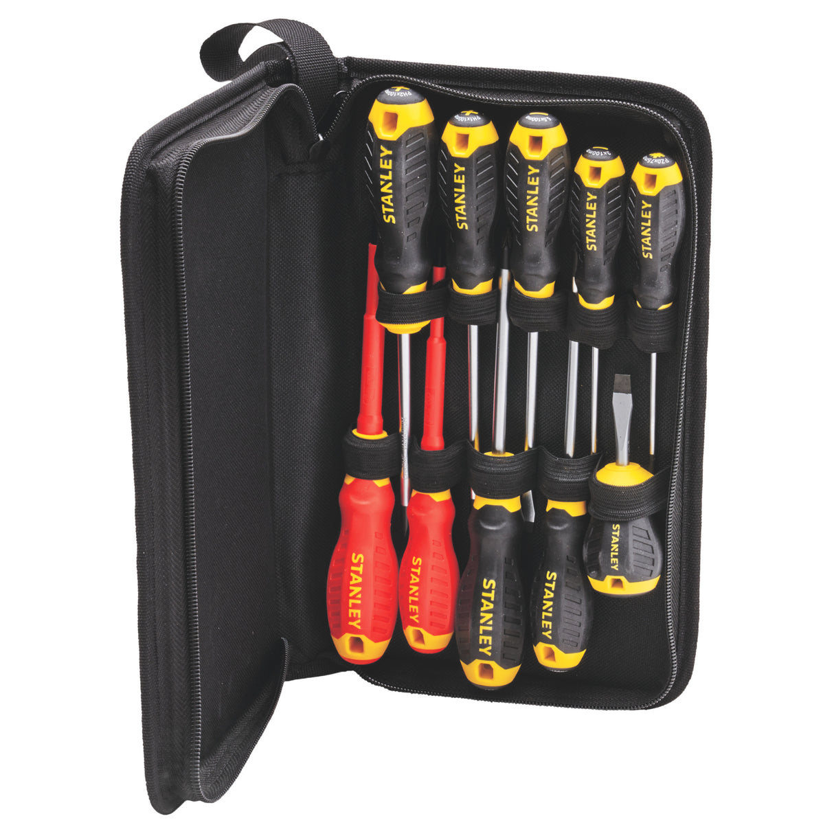 Stanley 10 Piece Screwdriver Set | XMS25SDET10 - TOOL SETS/ SOCKET SETS - Beattys of Loughrea