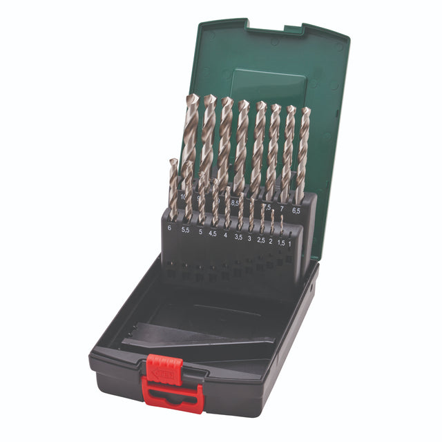 Metabo 19 Piece HSS Drill Bit Set - MASONARY DRILL BITS - Beattys of Loughrea