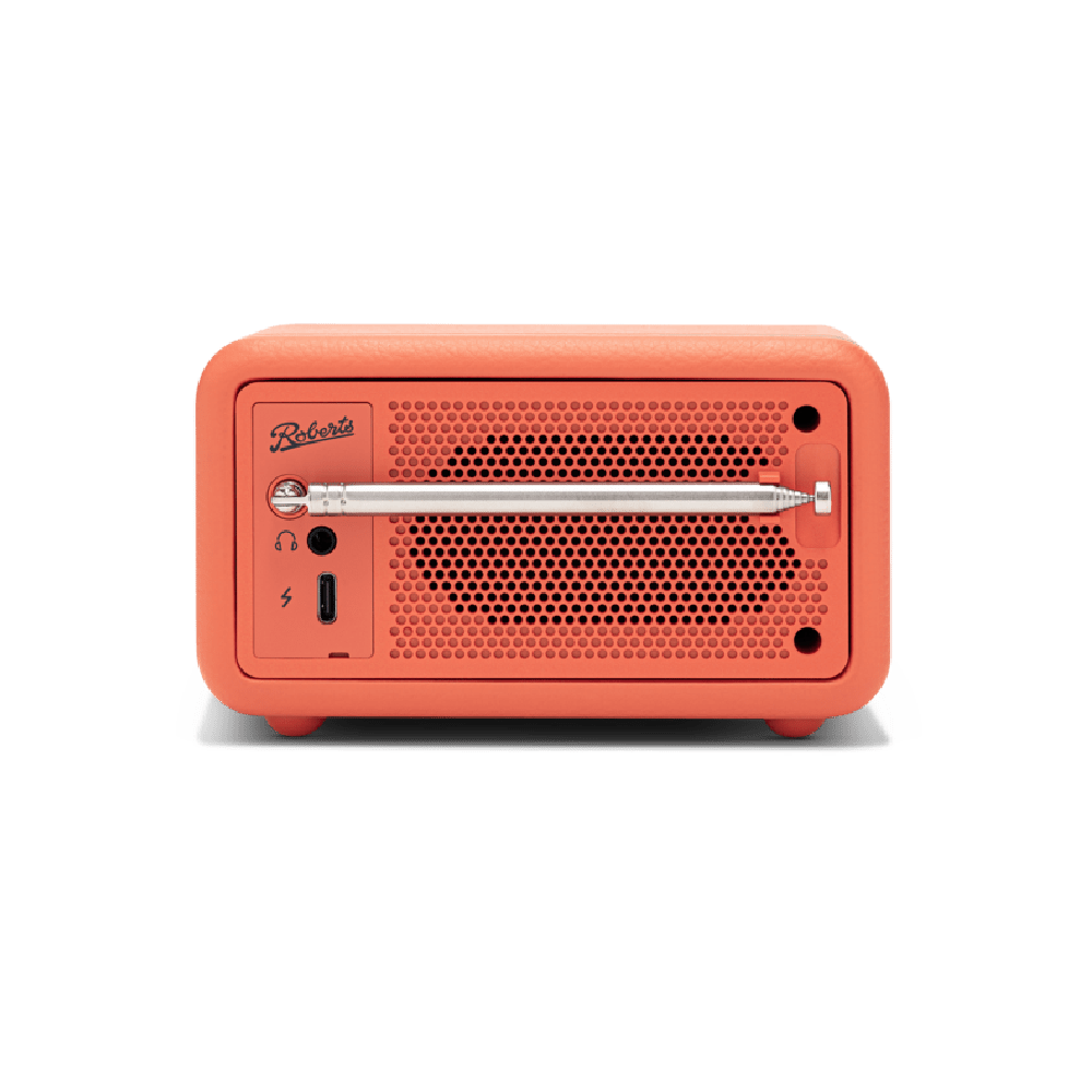 Roberts, REV - PETITE2PO, Bluetooth Speaker FM Radio, Pop Orange - DAB DIGITAL RADIO - Beattys of Loughrea
