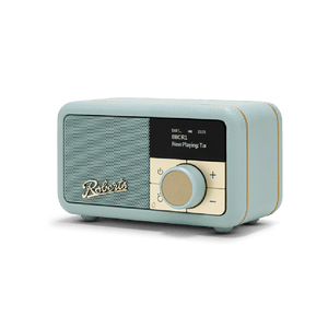 Roberts, REV - PETITE2DE, Bluetooth Speaker FM Radio, Duck Egg Blue - DAB DIGITAL RADIO - Beattys of Loughrea